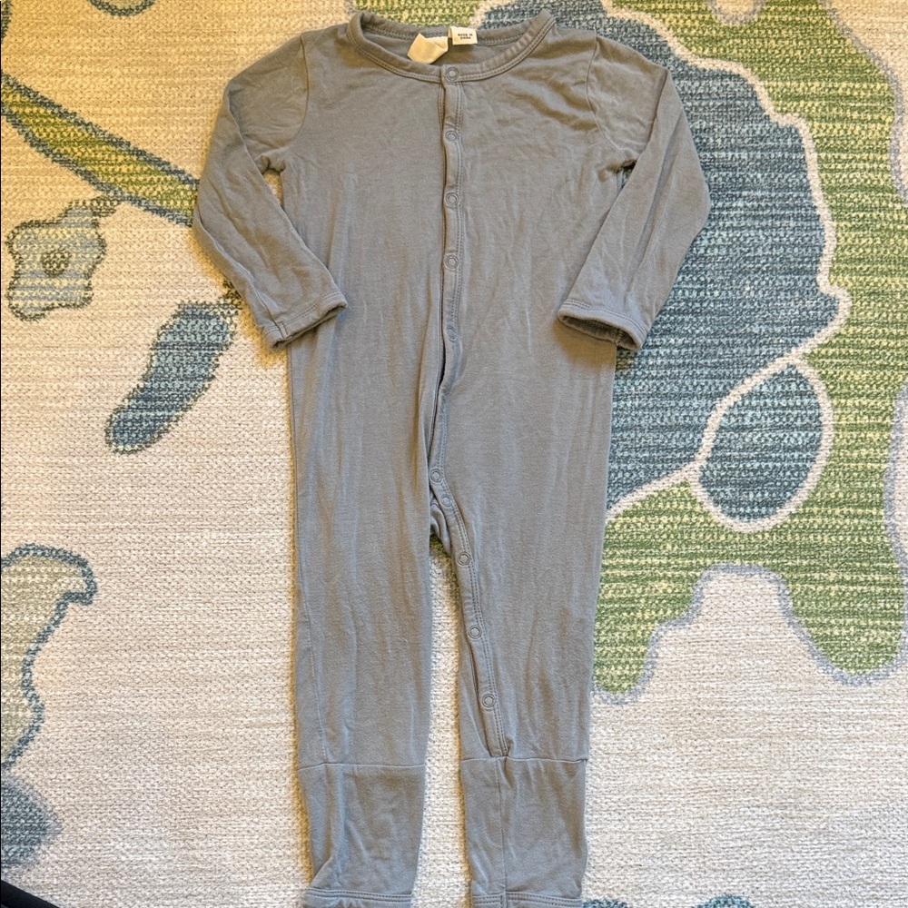 Kyte BABY Gray Kids Pajama Footies